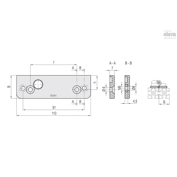 CFSW. And CFMW. Assembly Kit For Profiles, PMW.110-50